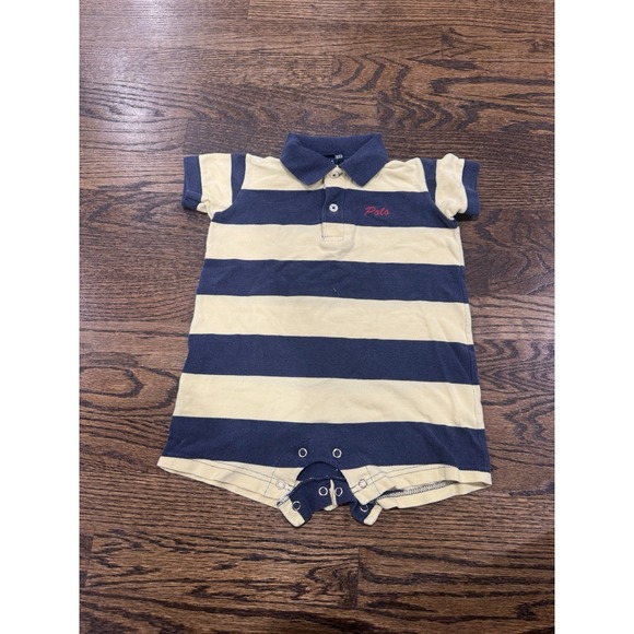 Lauren Ralph Lauren Other - Ralph Lauren Stripped Baby Boy  Romper Size 6-12 Months